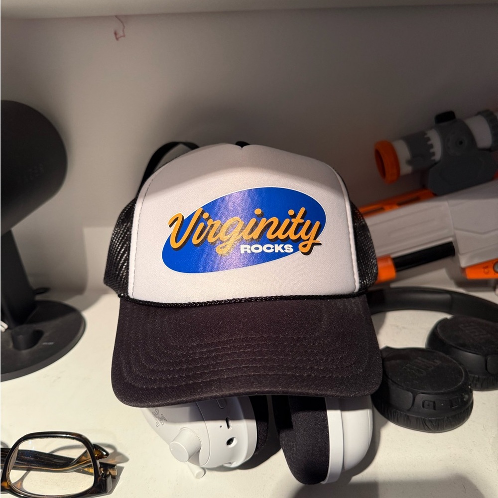 Virginity Rocks Trucker Hat